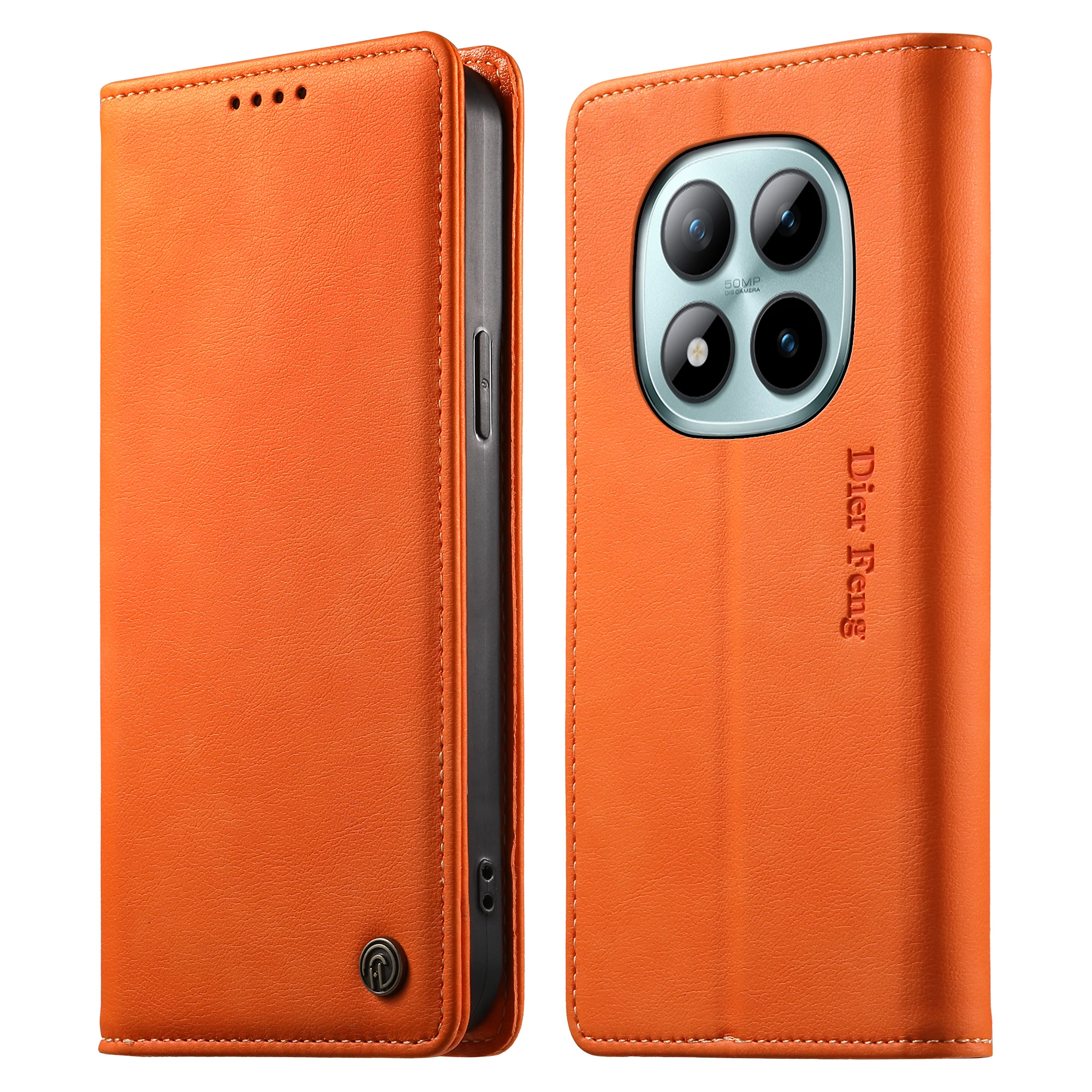 

RFID Blocking Card Holder Wallet Phone Case For Xiaomi Redmi Turbo 4 Pro Note 15 Pro+ 5G 14 13 12 R K80Pro K70 Ultra A5 A3