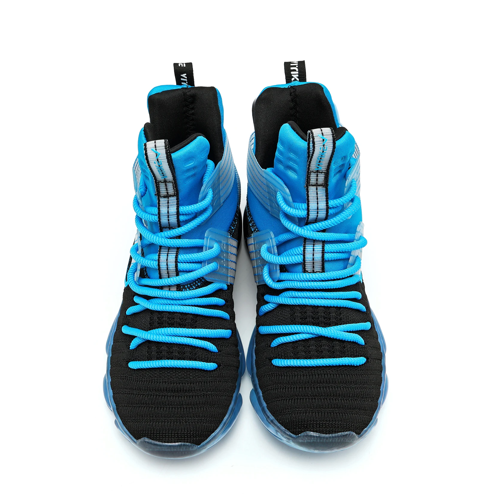 Kids Basketball Shoes High-top Sports Shoes Sneakers Durable Lace-up Non-Slip Running Shoes Secure for Little Kids Big Kids and