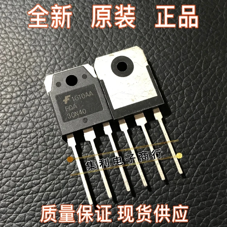 10PCS/Lot FQA30N40  MOS  TO-3P 30A 400V    In Stock Imported Original Fast Shipping Quality Guarantee