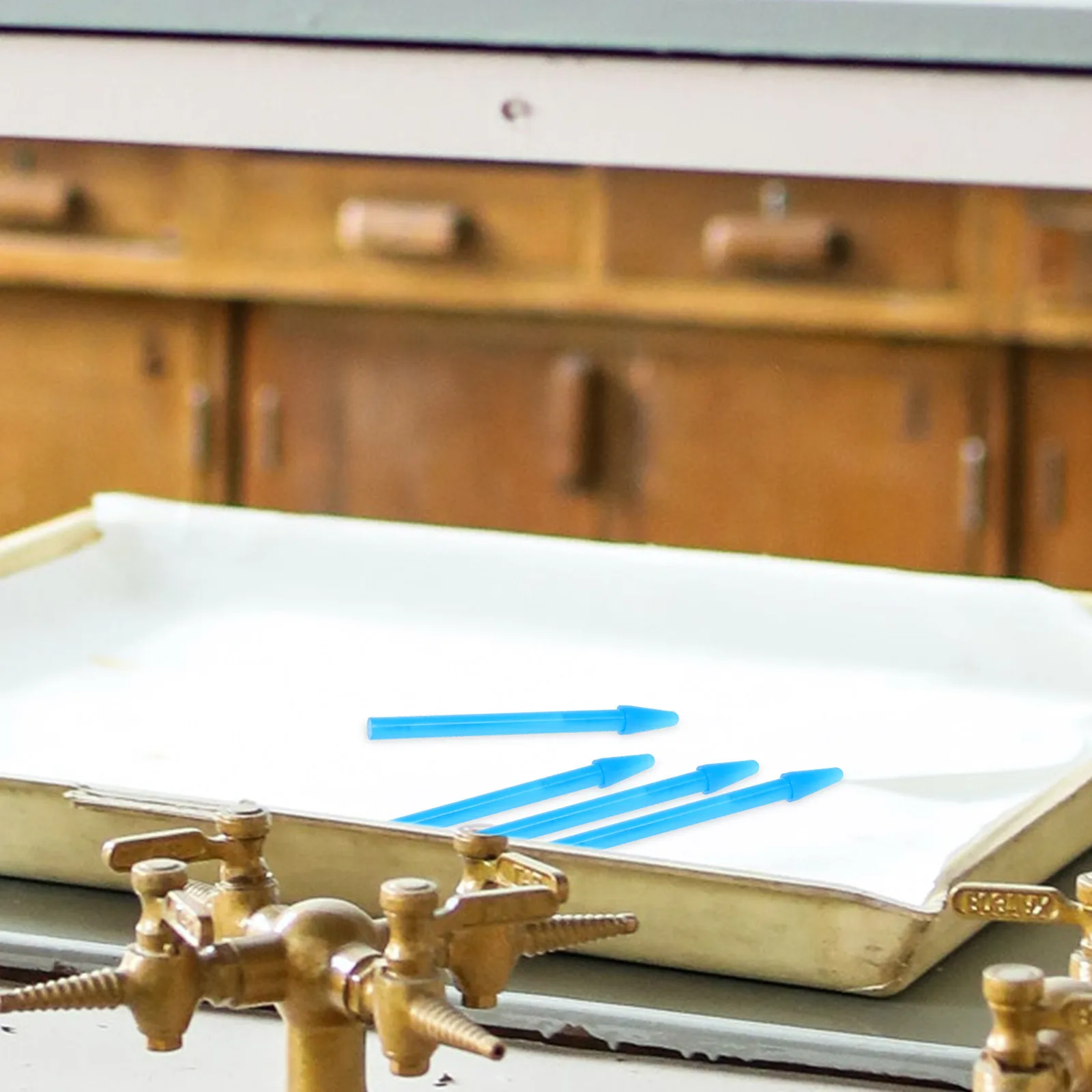 100Pcs 1.5ml Microcentrifuge Tubes Plastic Grinding Rods for Tissue Homogenization Lab Sample Preparation Lab Grinding Tools