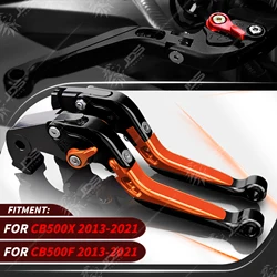 JDSTUNING For Honda CB500X/CB500F 2013-2021 Clutch Lever Brake Lever Set Adjustable Folding Handle Levers Accessories Parts