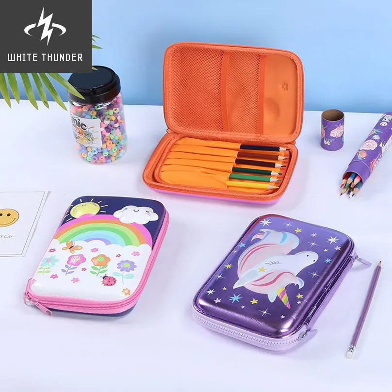 Kawaii Pencil Case Unicorn Pencil Box Estojo Escolar Stationery Cute Astuccio School Trousse Scolaire Pencil Cases For Girls