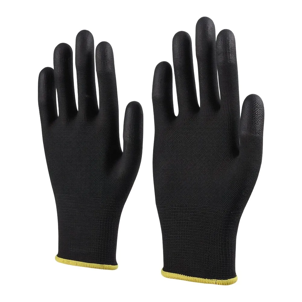 Breathable Construction Black Gardening Gloves Construction Tasks Breathable Design Gardening Gloves Comfortable Fit