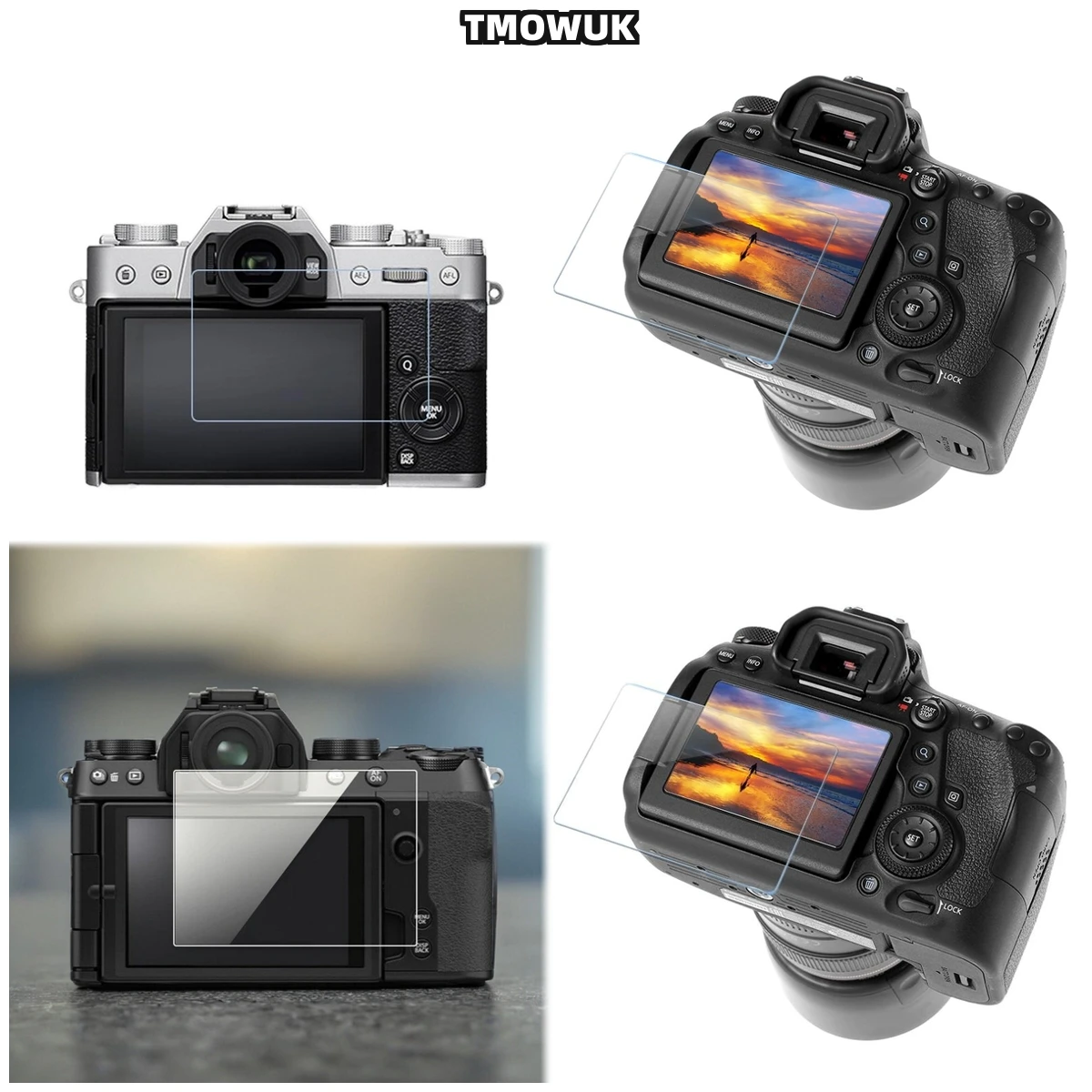 

For Fujifilm X-T10 T20 T30 M1 A1 A2 E2 E3 X30 XF10 XS10 XS20 Tempered Glass Film Screen Cover Guard Protector