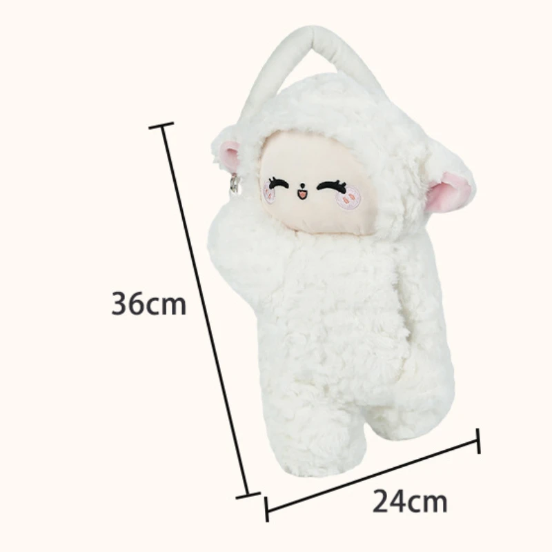 1pc Universal Car Tissue Hanger Doll Cute Creative Hanging Tissue Holder Plush Vehicle Tissue Case  Paper Box