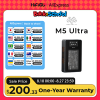 Musehifi M5 Ultra Hi-Res Portable Bluetooth USB DAC & AMP ES9038Q2M Chipset Vacuum Tubes Display Screen Headphone Amplifier