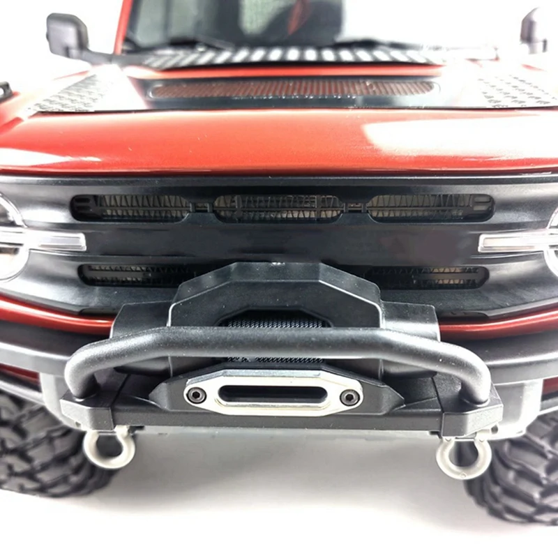 2023 ร้อน-สแตนเลสจําลองถังน้ําแผ่น Grille ตารางถังน้ําตกแต่งสําหรับ Traxxas Trx4 92076-4 ใหม่ Bronco อะไหล่