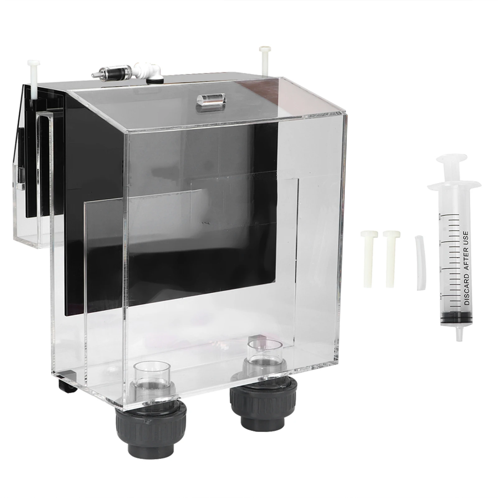 Marine Aquarium Overflow Box - Quality Acrylic Self start Siphon Hang