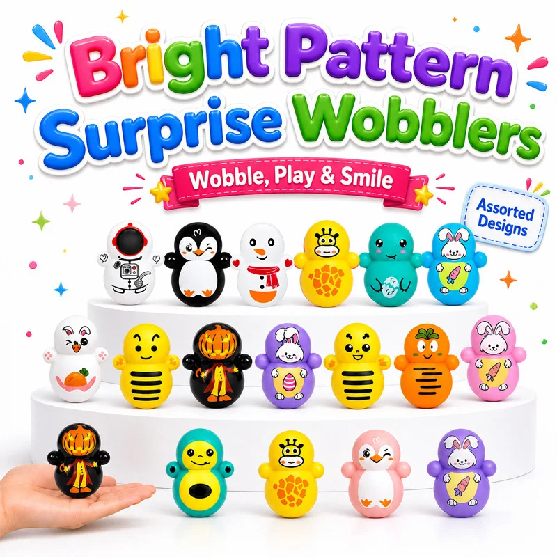 Mini-Roly-Poly-Taumler-Spielzeug, Fidget-Spielzeug, das nie umkippt, Geburtstagsgeschenk für Kinder, Geschenk für Klassenkameraden, Goodie-Bag-Füller – Detail 7