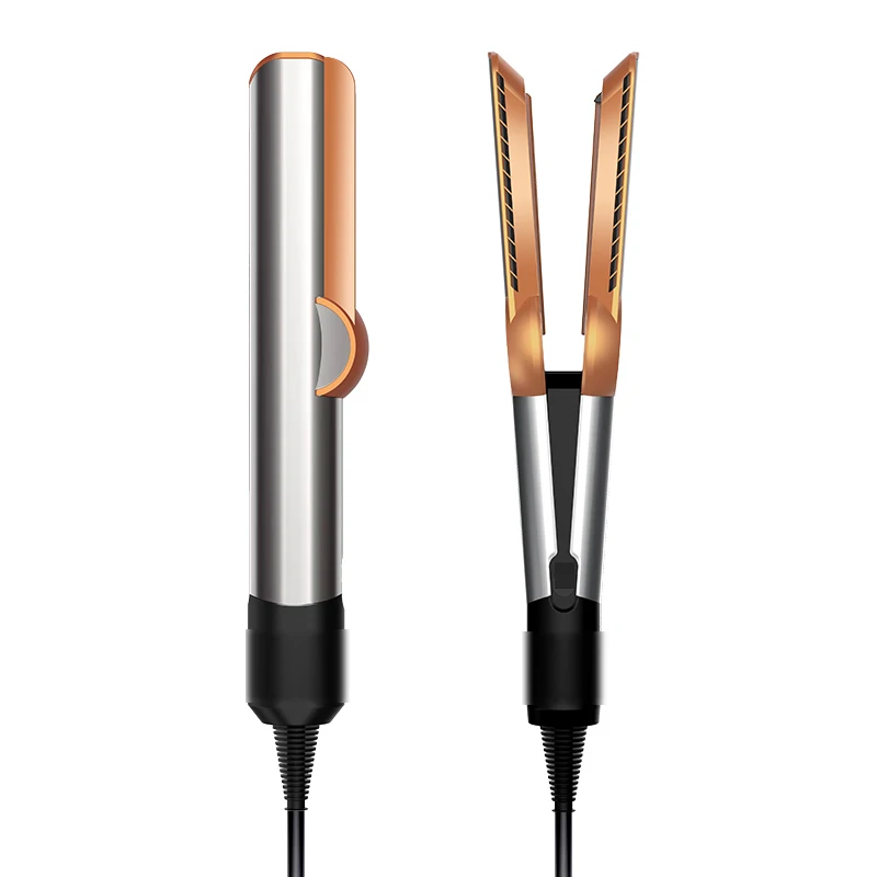 2 IN 1 Professionele stijltang en föhn Heat-Up haarstijltang Negatieve ionenijzer Langdurige stylingtool 210V-240V