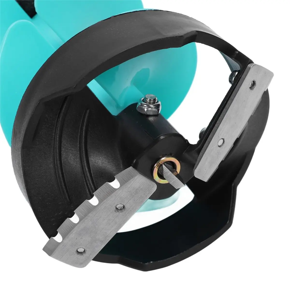 ABYB Electric Ice Auger Kit 6in Incisive Blades for Fishing Emergency with Positioner