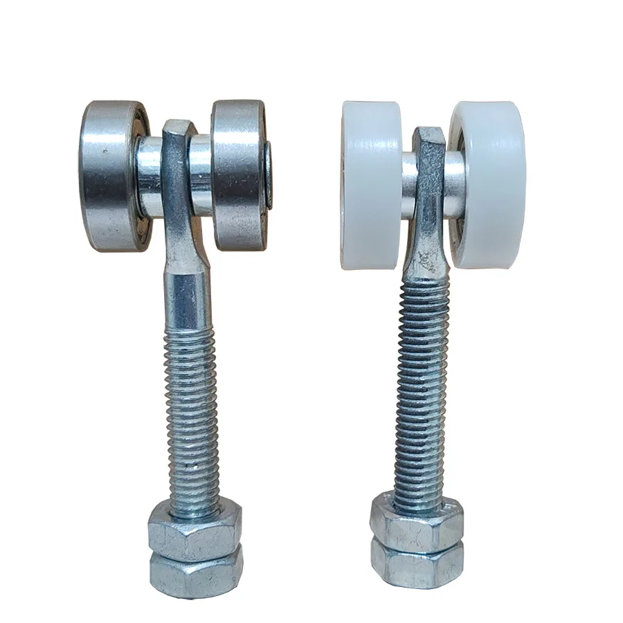 22/25mm ultra-leise Walze Holz möbel Schiebetür Riemens cheibe hängende Schiene Vorhang schwere Hubrad Glas Fabrik Werkstatt