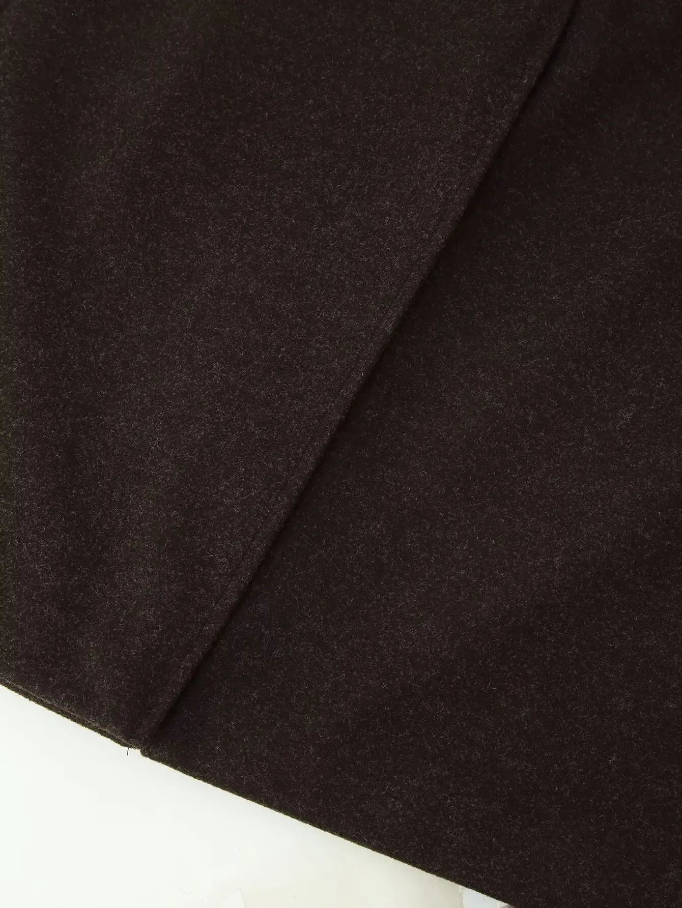 DiYiG WOMAN 2025 Winter New Fashion Blended Long Coat Chic Double-breasted All-match Long-sleeved Jacket Outerwear Mujer