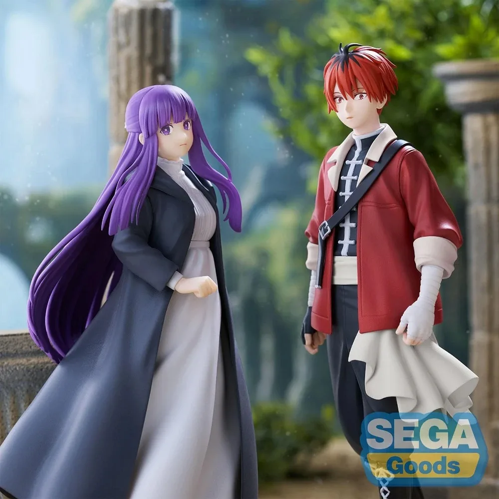 SEGA Desktop Decorate Collectible Collection, Frieren At The Funeral, helecho Stark, Anime Figure Model Toys, Action Gift