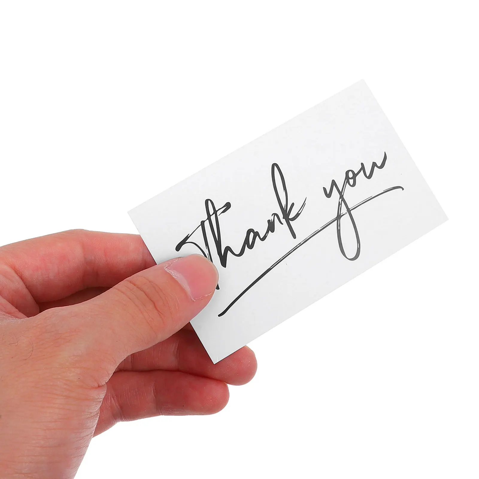 

4pcs Thank You Gift Cards For Baby Shower Wedding Small Business Simple Thanks Card Chic Design Bulk Paper Cards For Order