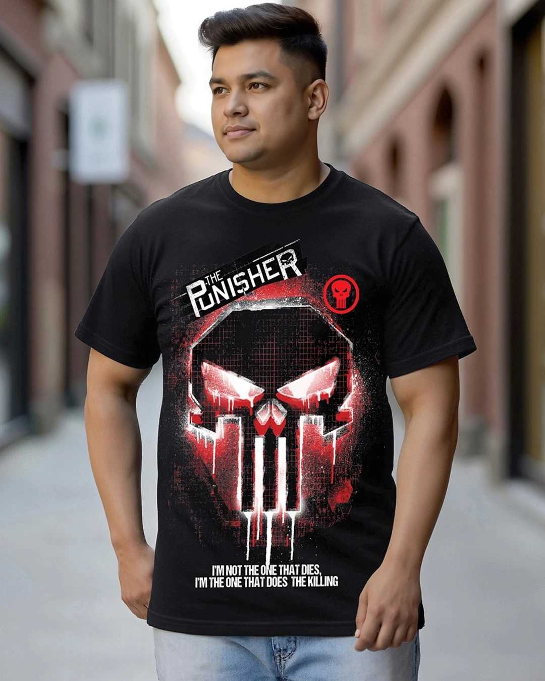 

Summer Hot Selling Official Marvel Hydra Logo T-shirt Print, Unisex Round Neck Short Sleeved T-shirt