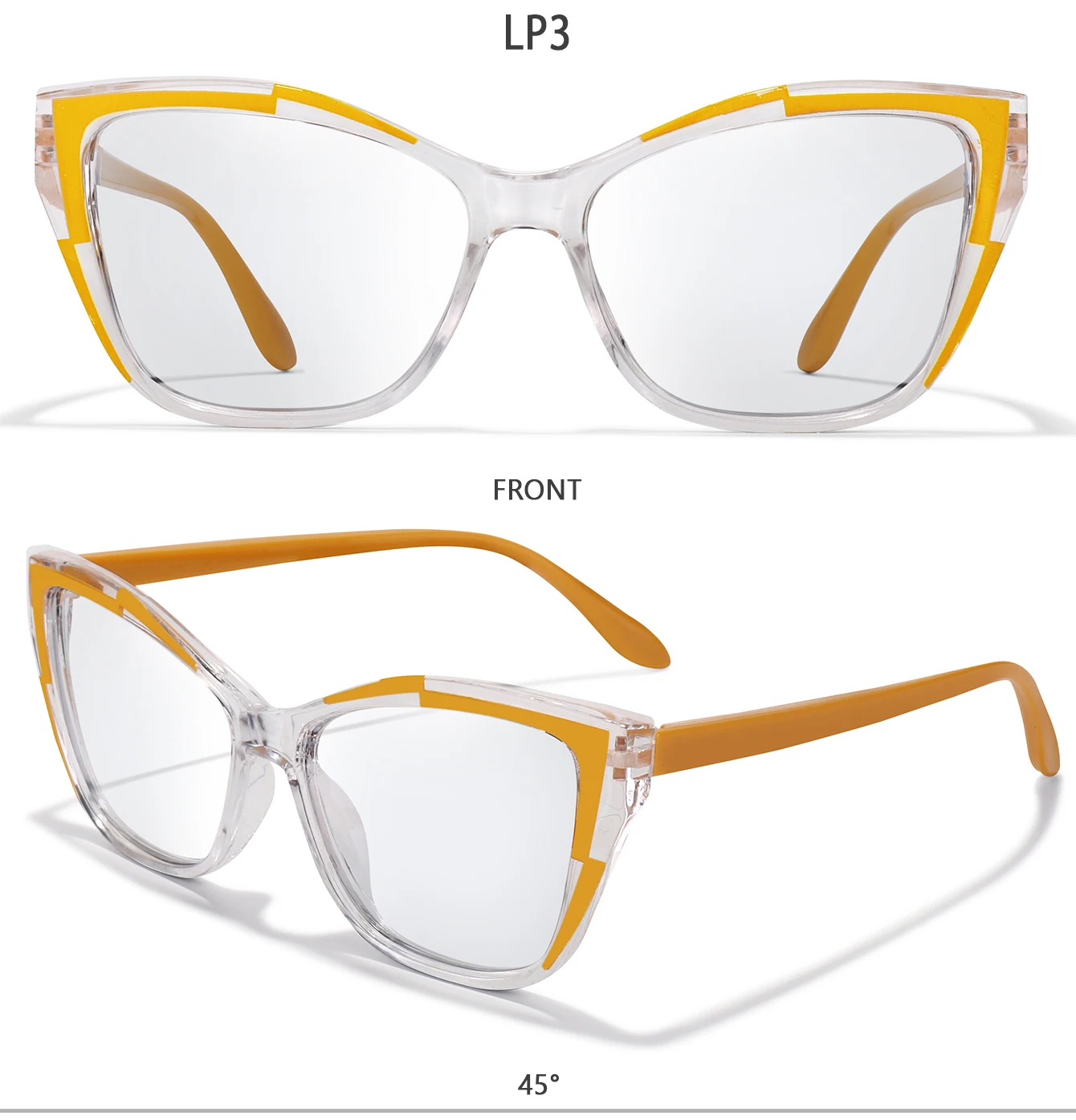 Trendige Cat-Eye-Sonnenbrille Unisex Alltagsbrille Shopping Selfie Party Reise Strand Mode-Eyewear – Detail 6