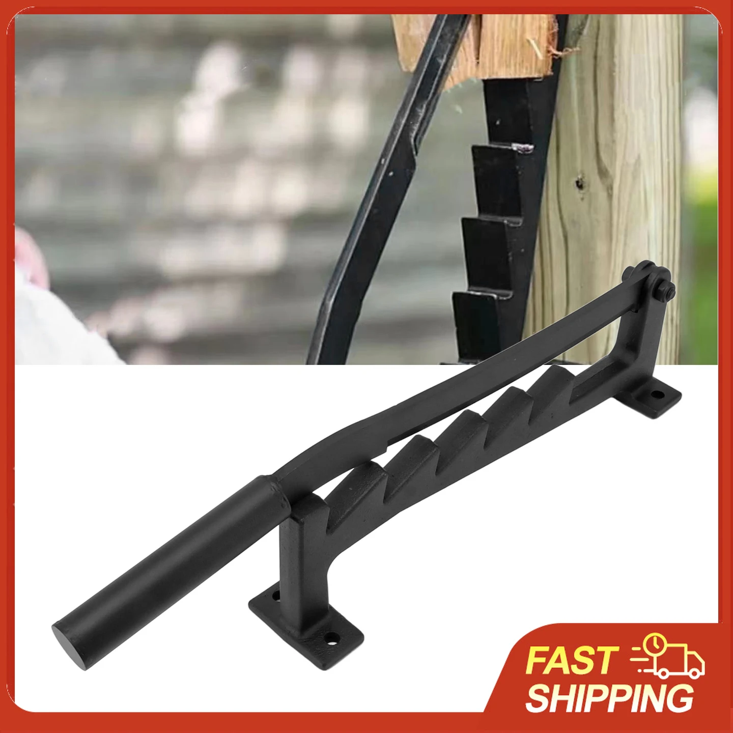 Wall Mounted Kindling Splitter Wall Mounted Firewood Splitter High Carbon Steel Kindling Wood Log Cutter Firewood Splitter