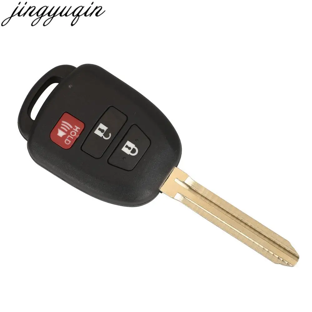 Jingyuqin 5 stücke 3b Remote-Autos chl üssel Alarm 314MHz g/h Chip für Toyota Camry 2011-2016 Corolla 2013-2018 Prius Rav4 Hyq12bdm/Hyq12bel