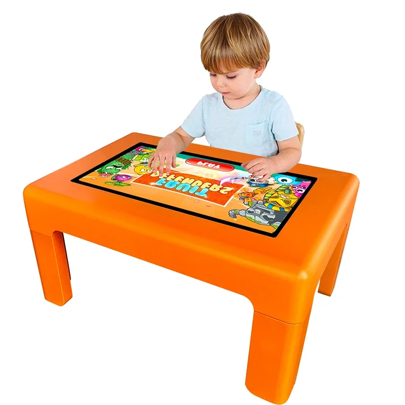 manufactory wholesale lcd 43 inch interactive school education digital kid screen waterproof smart entertainment touch table