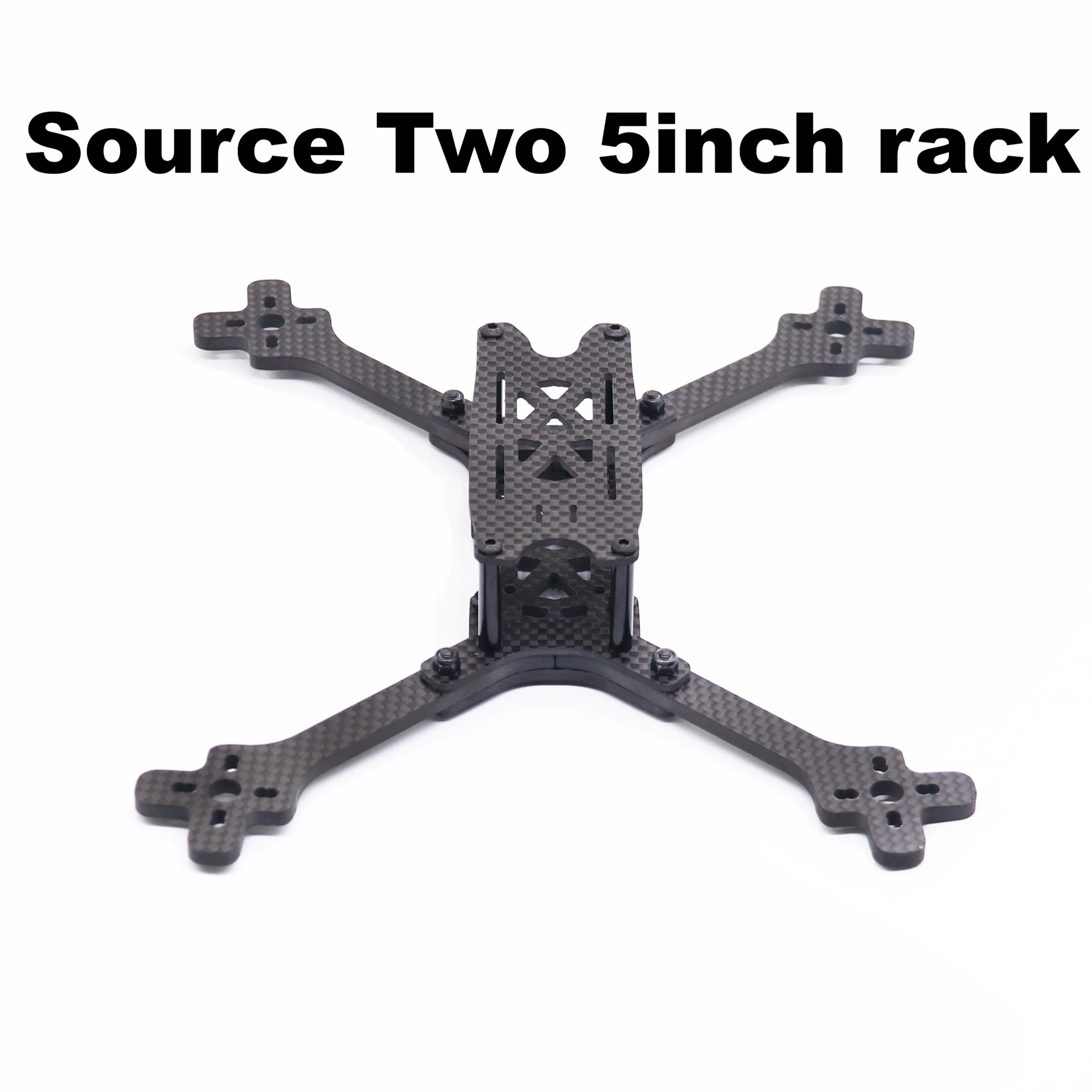 

Happy Source Two Open Source FPV Drone Frame Kit Carbon Fiber 5/6inch For O3 FPV Racing Drone Quadcopter Freestyle