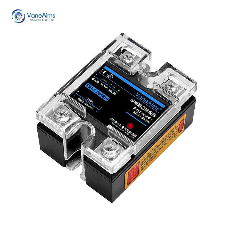 SSR-25DA SSR-40DA SSR-40AA SSR-40DD SSR 10A 25A 40A 60A 80A 100A DD DA AA Solid State Relay Module for PID Temperature Control