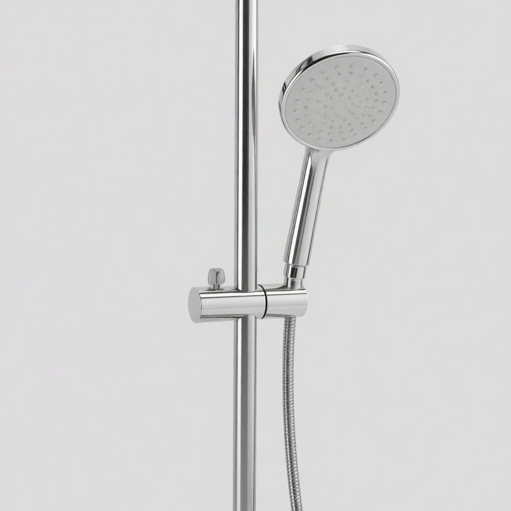 Handheld Shower Head Slider Bracket Adjustable Replacement Mount For Bathroom Railing No Drill Easy Install Part - view 6