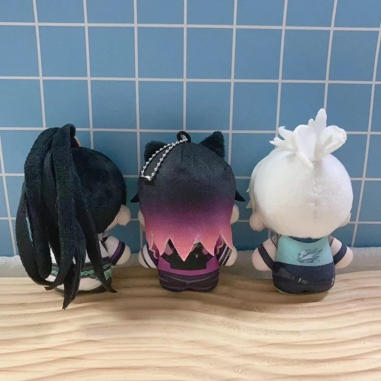 10 cm Anime VALORANT Pluche Hanger Speelgoed Clover Vervagen Sage Joon Hee Gevulde Plushie Sleutelhanger Pop Cosplay Figuur Kerstcadeaus