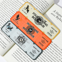 The Empyrean Series Acrylic Bookmark (4th Wing Inspired) Movie Ticket Designs, Office Supplies, Stationery for Fantasy Book Love