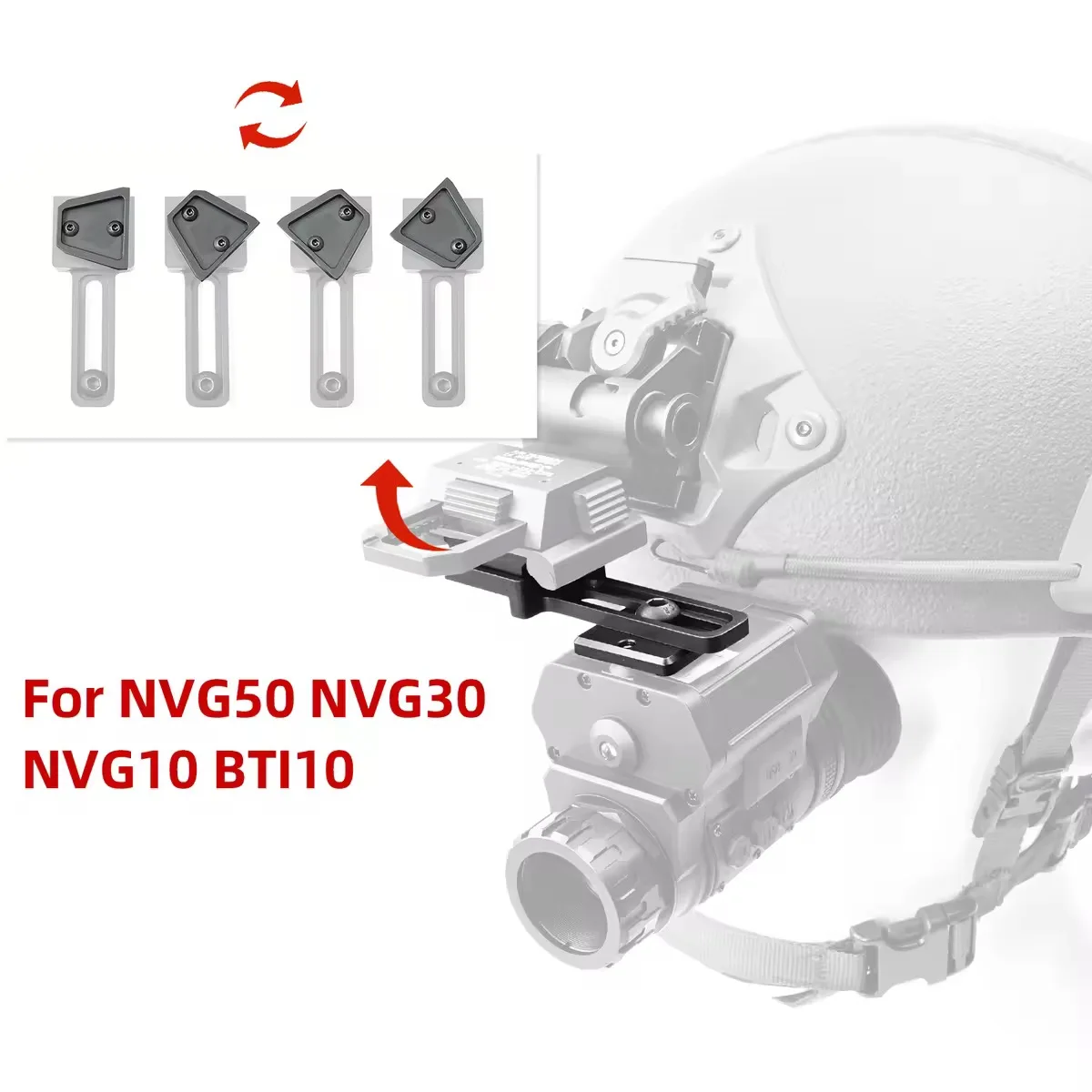 BINOCK NVG50 NVG10 NVG30 Z04 Visione notturna binoculare e monoculare a infrarossi per esterni Supporto per accessori in metallo