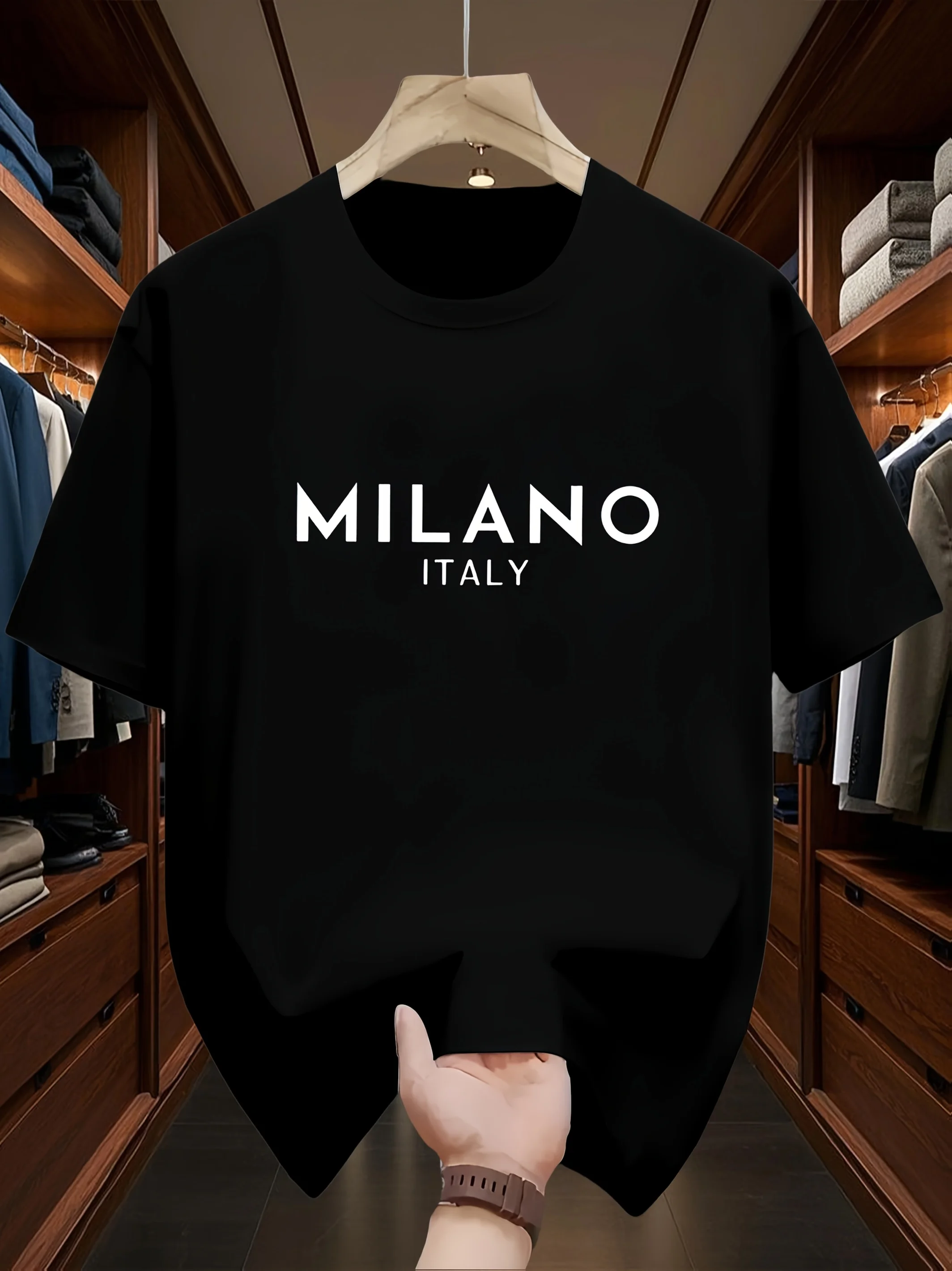 S-5XL Men's 100% Pure Cotton F - огляд і ціна Street Fashion Milan