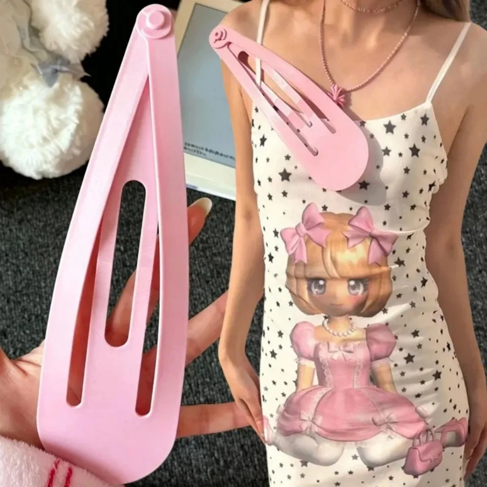 Funny 28cm Giant Hair Clip Colorful Oversized BB Hair Clip Hairpin Bag Charm Stage Props Large Hair Accessories for Women Girls