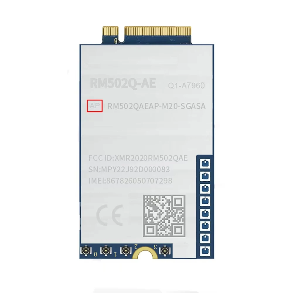 RM502Q-AE 5G Sub-6GHz M2 Global PCIE Module NSA SA Mode Compatible with EM160R-GL EM120R-GL EM121R-GL EM12-G Cat16 Modem