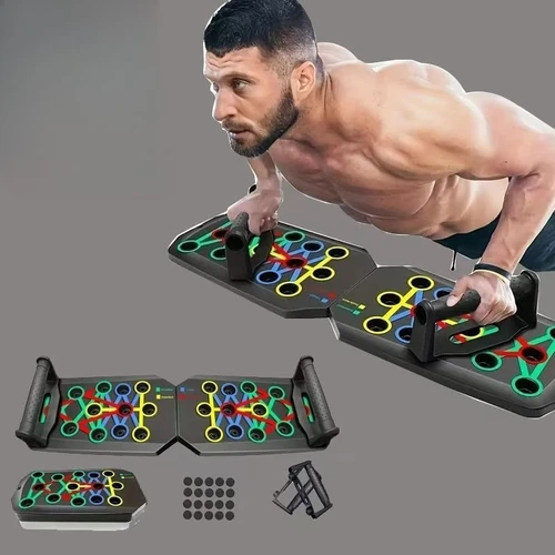 Nuevo estante de tabla de realce para el hogar, equipo de Fitness plegable para hombres y mujeres, dispositivo de entrenamiento de músculos abdominales y el pecho