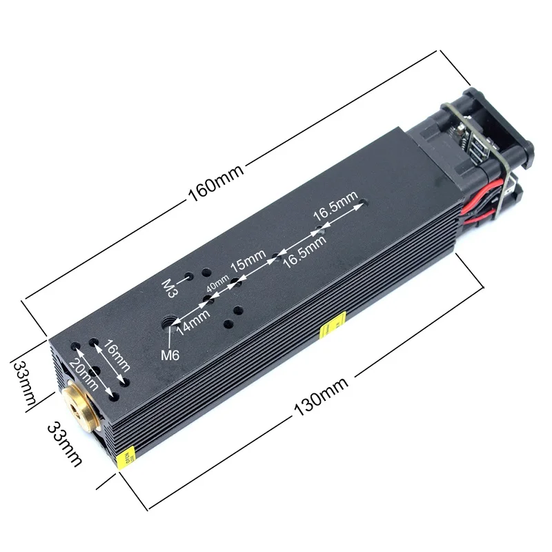 Moduł laserowy 60W 12V głowica laserowa moduł do grawerowania laserowego o wysokiej precyzji