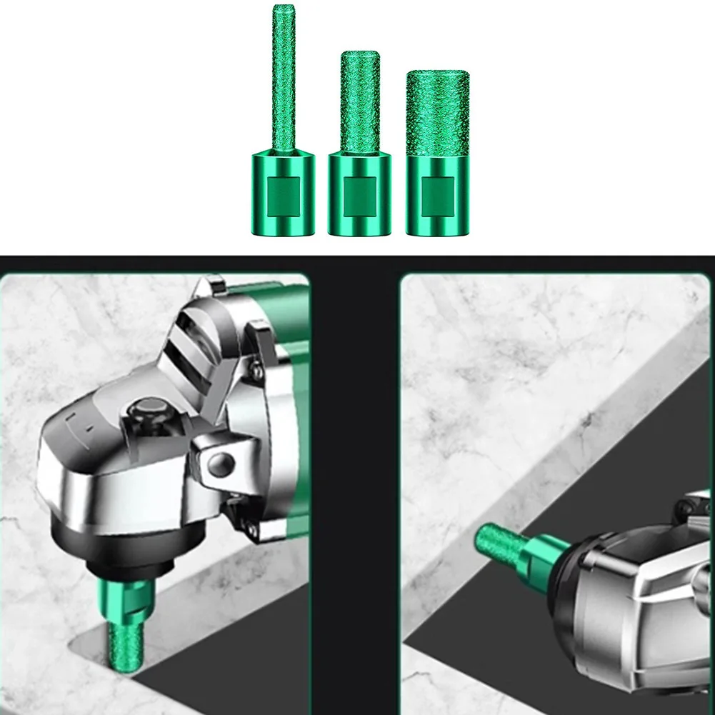 Angle Grinder Brazed Bit Milling Cutter Stone Drilling Vacuum Brazed Technology Angle Grinder Brazed Milling Cutter Designed For