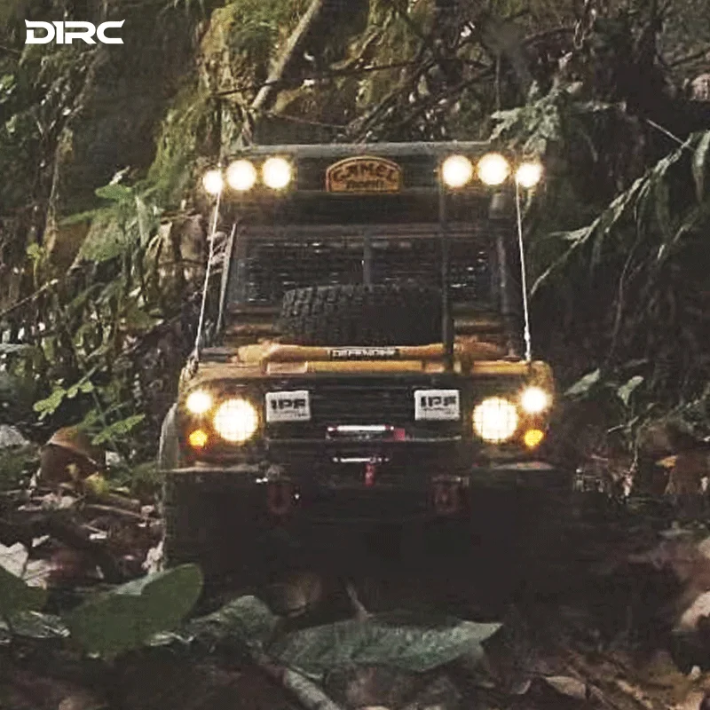 D1RC D90 Defender Camel Trophy 1/10 Rc Crawler Metal Rc Crawler.