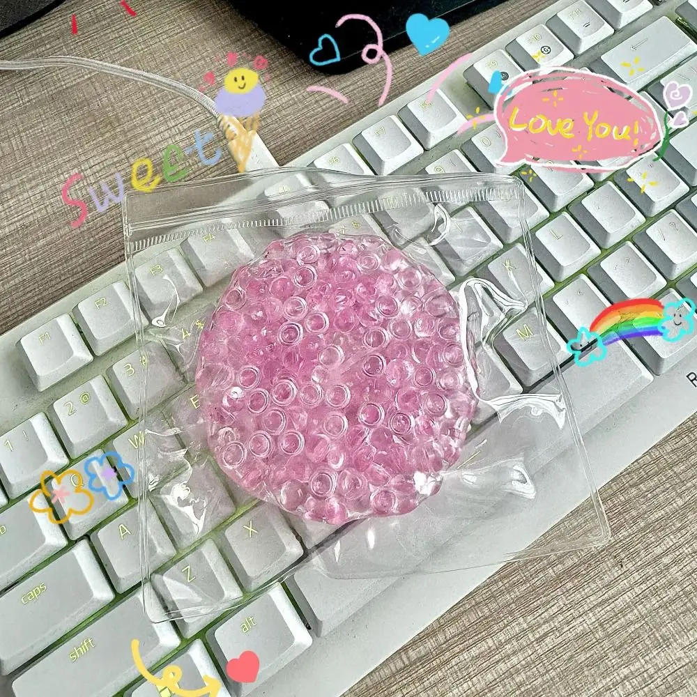 Fashion Super Soft Squeezable Balls Textured Moldable Stress Relief Memory Gel Crunchy Fidget Calming