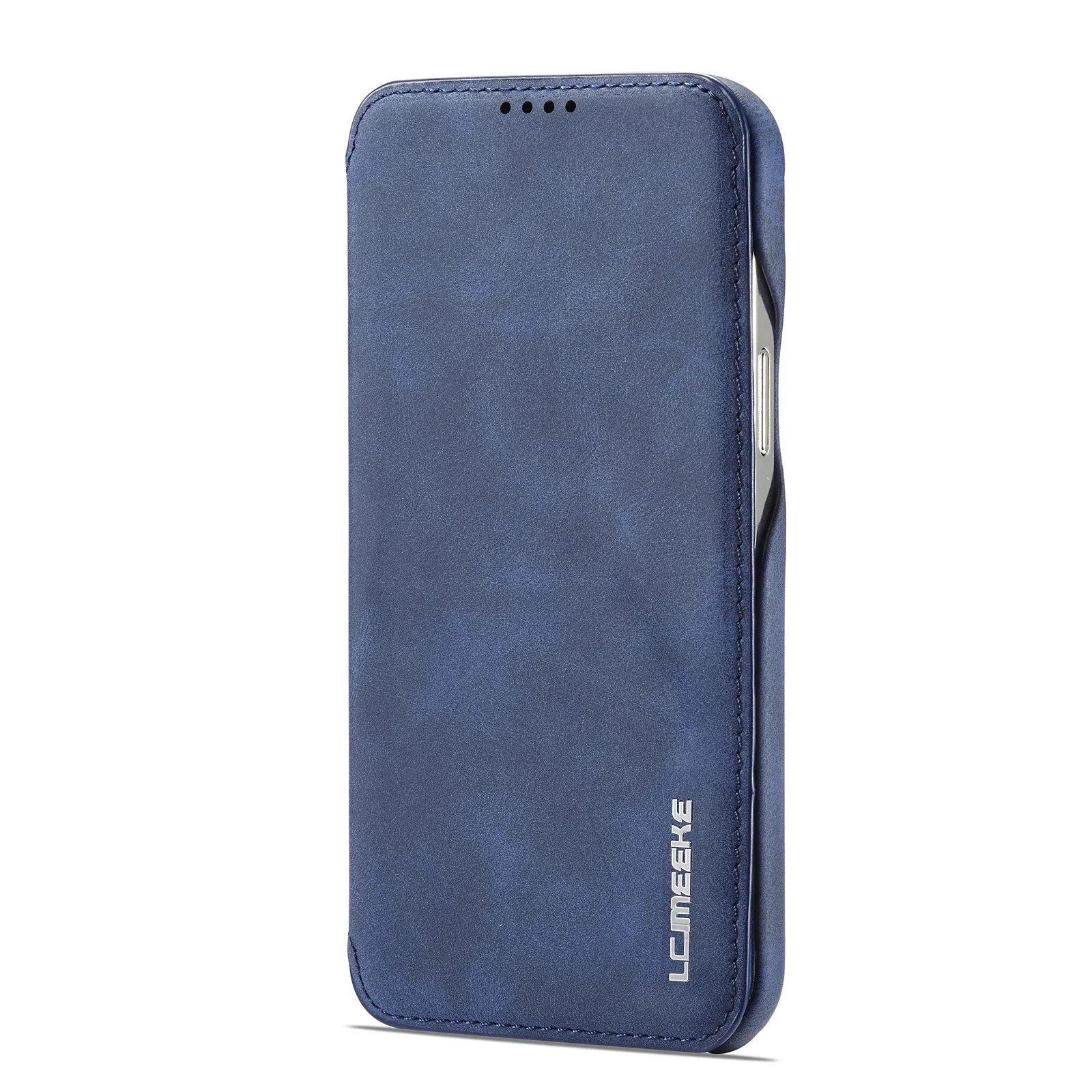 Leder Flip Wallet Phone Cover für iPhone 17 16 Pro Max Air 14 15 13 12 Mini 11 Pro XS Max XR 8 7 Plus SE Kartenfächer Büchertasche