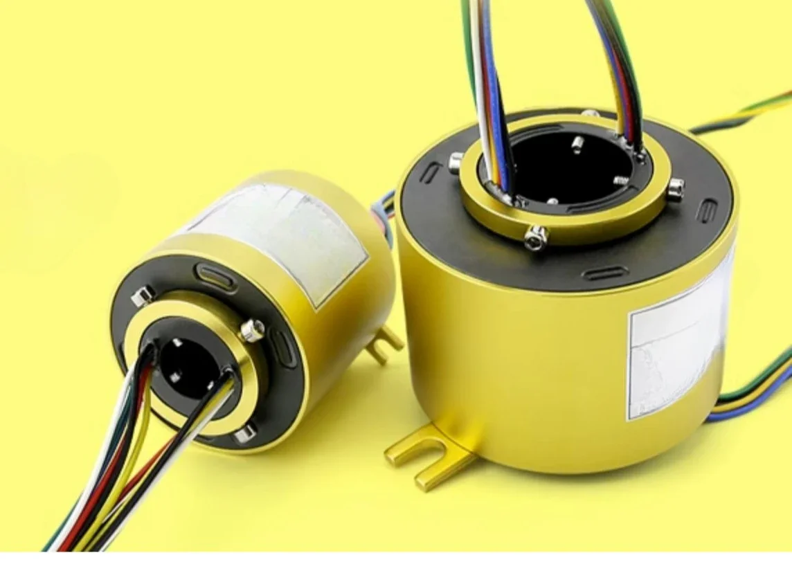 

JJ Tool AccessoriesHigh Current Rotating Dining Table Battery Stove 2 4 6 12 Way Conductive Ring