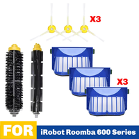 PORK-Fit For Irobot Roomba 675 650 690 600 Series Vacuum Cleaner Vacuum, Main Side Brush Parts