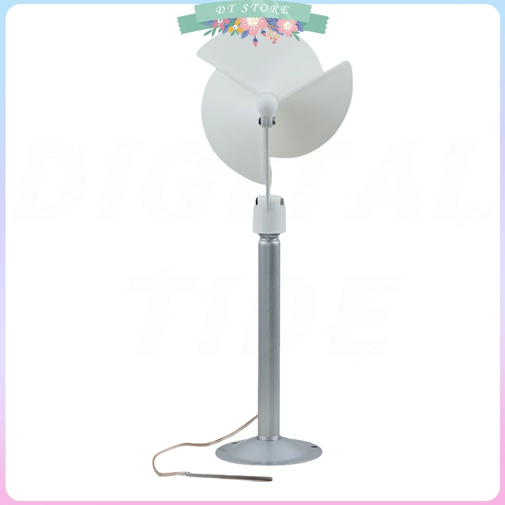 

Rose shaped model of micro spiral wind turbine for starting scientific experiments with a gentle breeze Power generation lamp