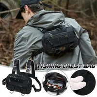 Tactical Chest Bag for Men Waterproof Climbing Camping Camouflaged Backpacks Outdoor Travel Backpack Fanny Pack Cycling Sack