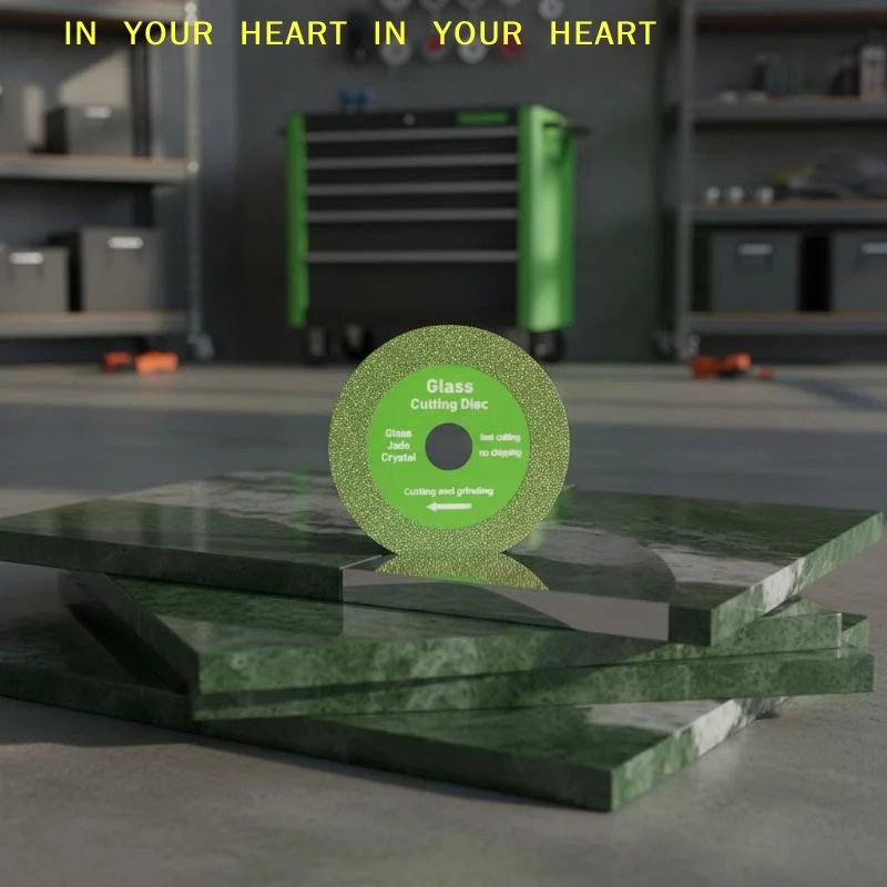 

【X】100-125mm Glass Cutting for Angle Grinder Super Durable Fast Cut Disc for Glass Craft Tiles Workshop