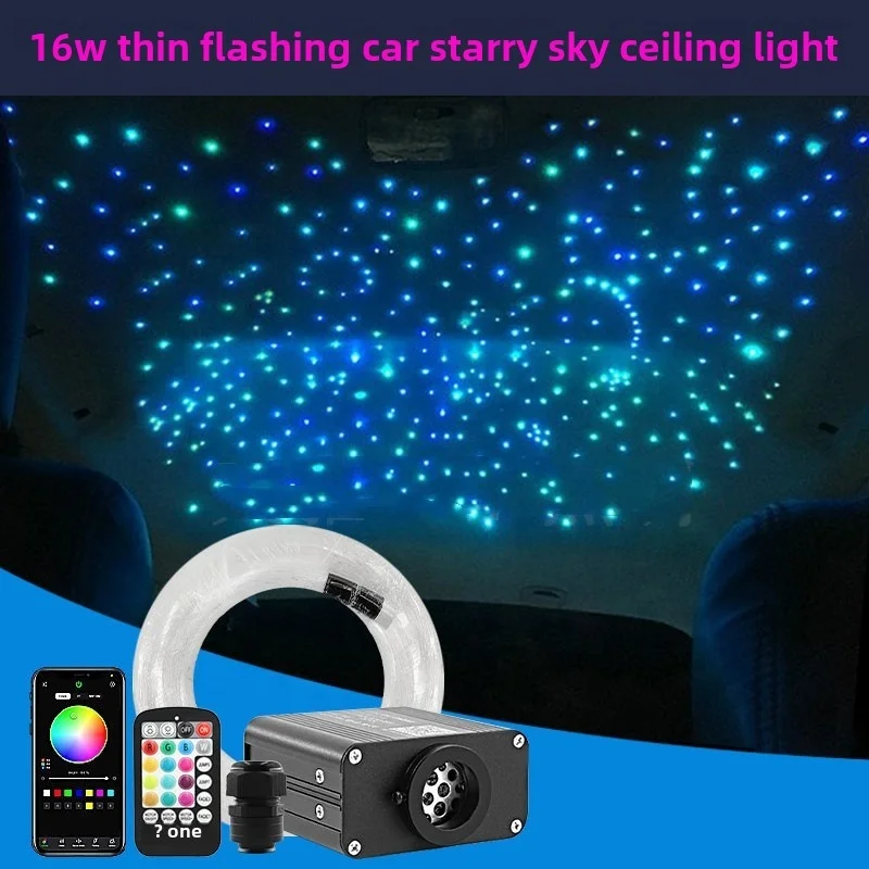 16W Light Emitting Diode Fiber Star Ceiling Light, Star Ceiling