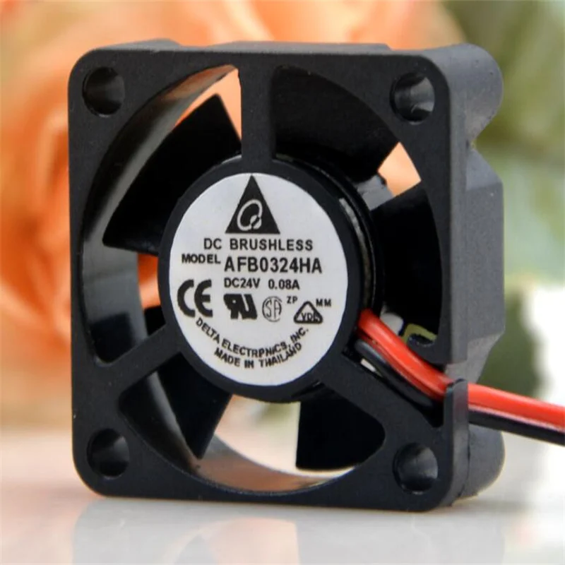 Delta AFB0324HA 3CM 3010 24V 0.08A 2-wire inverter cooling fan