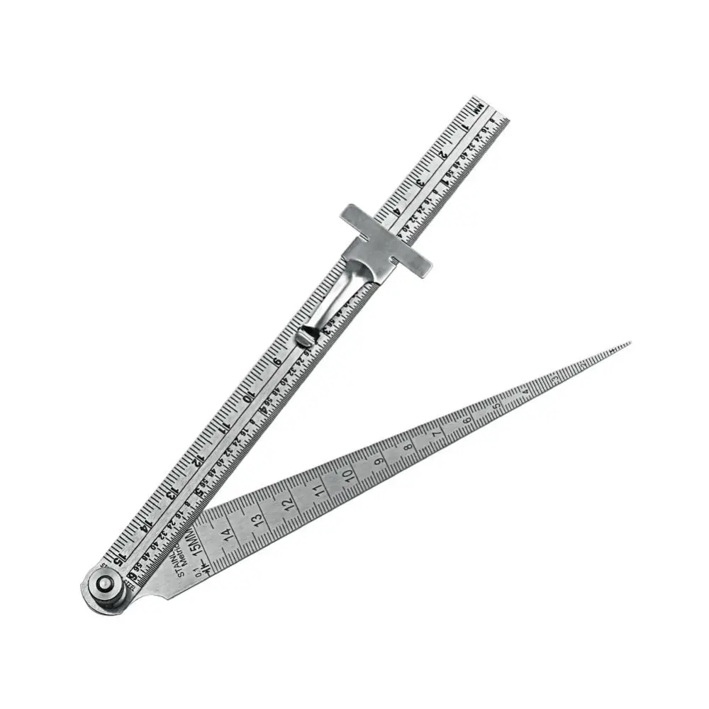 溶接高精度ステンレス鋼テーパー定規ギャップゲージ深さ定規テーパー溶接ゲージ測定ツール