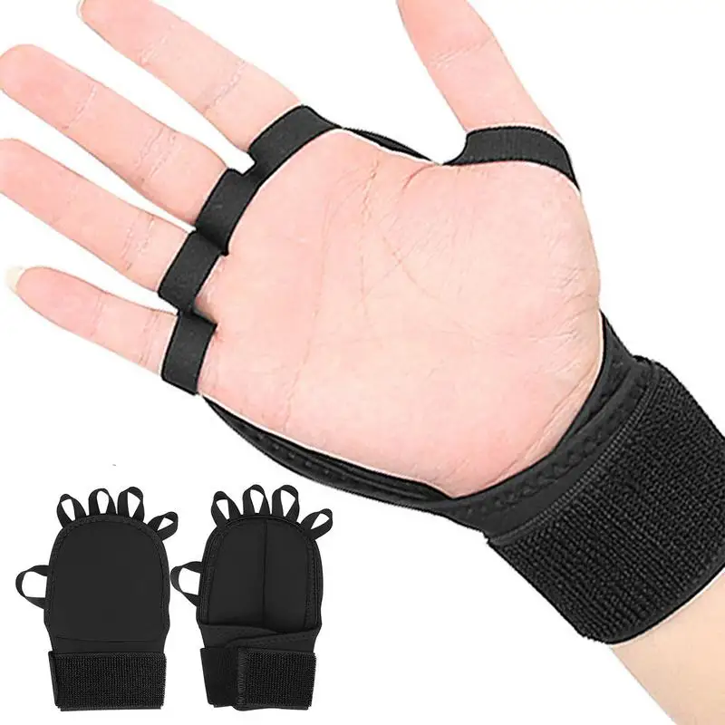 Weighted Gloves Men Finger Separated Weighted Gloves Comfortable Multifunctional Adjustable Workout Supplies For Rock Climbing