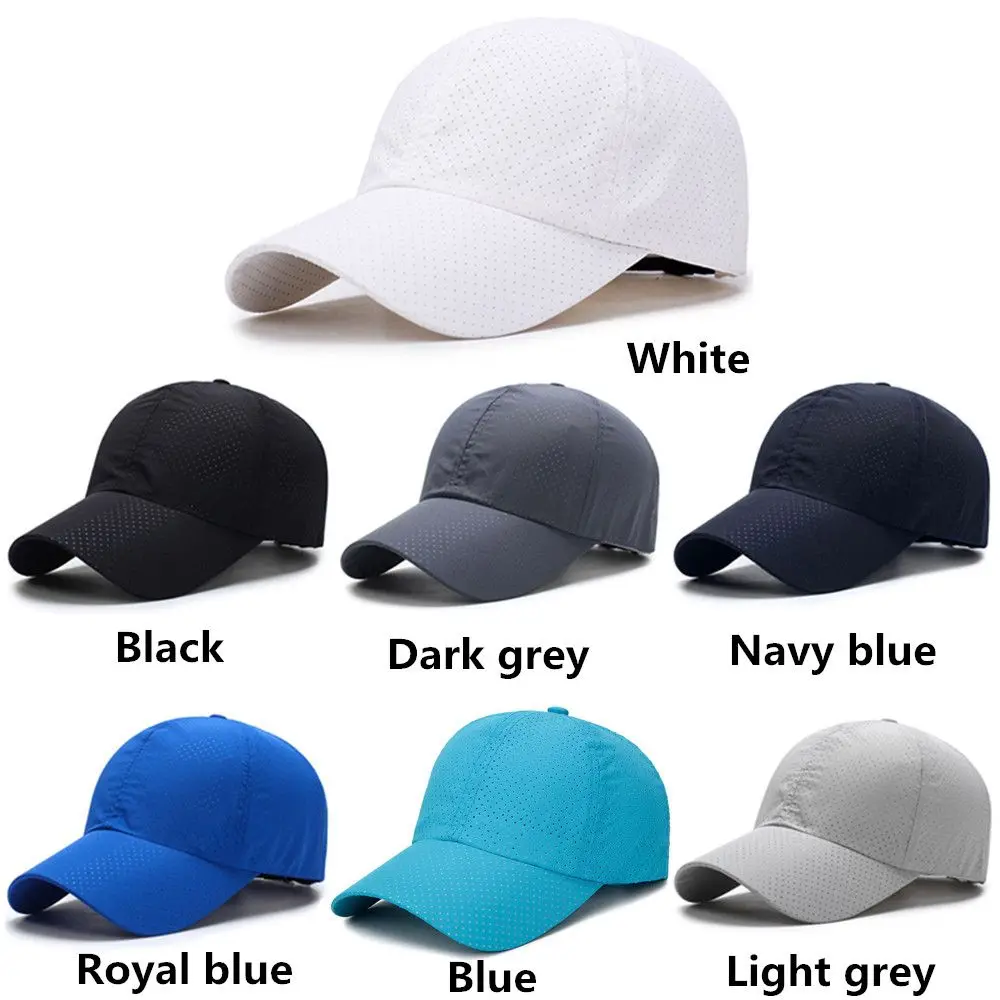 Mesh Sun Hat Golf Tennis Cap Breathable Quick Dry Baseball Cap For Men Women For Outdoor Sports Running Hiking Camping