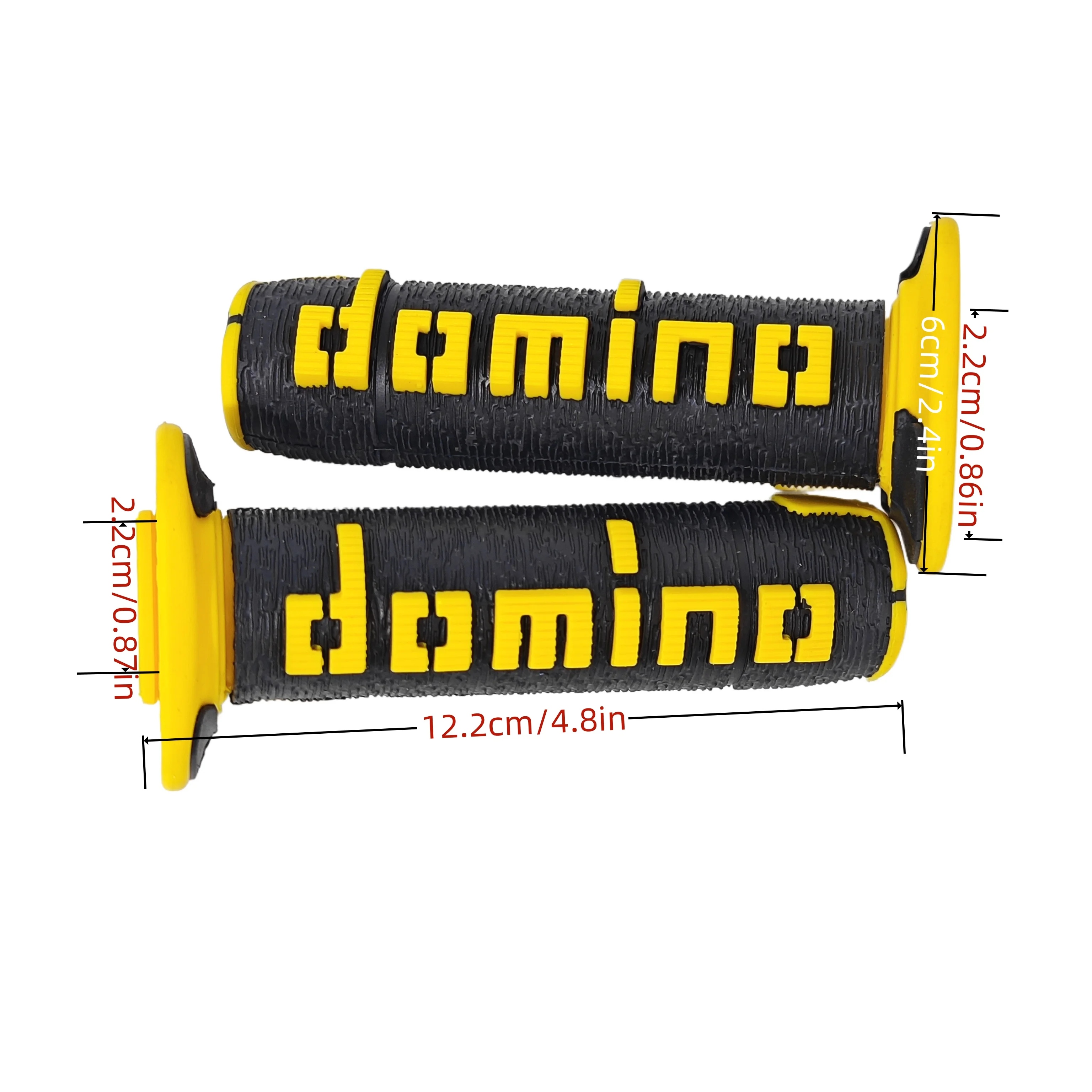 Adequado para yamaha ktm off-road motocicleta resistente ao desgaste aperto de borracha 22/24mm universal acessórios de aperto da motocicleta